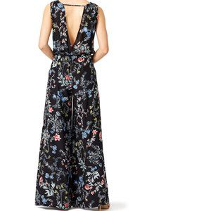 Parker Black Wilcot Silk Jumpsuit